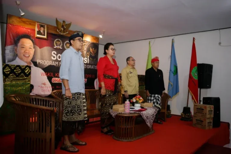 Sosialisasi Program MBG di Desa Dajan Peken Bentuk Pemahaman Gizi Masyarakat