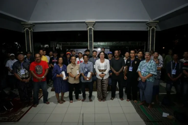 Giliran Warga Desa Banjar Anyar Bali yang Mendapat Literasi Gizi Program MBG