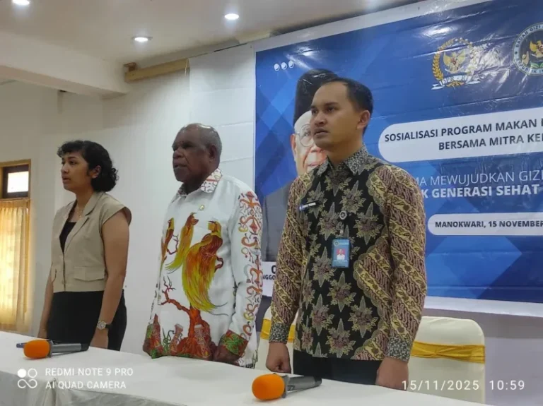 MBG Perkuat Gizi Anak dan Gerakkan Ekonomi Lokal Papua Barat