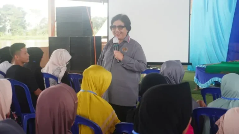Giliran Warga Desa Pemulutan yang Mendapat Sosialisasi Program MBG