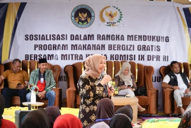 Sosialisasi di Bathin Solapan, Maharani Tekankan Pentingnya Dukungan Program Makan Bergizi Gratis
