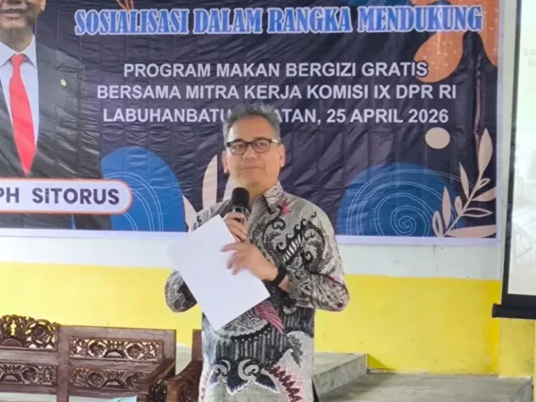 Sihar Sitorus Tegaskan Program Makan Bergizi Gratis Merupakan Investasi Jangka Panjang bagi Generasi Bangsa
