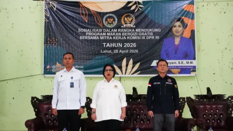 Sosialisasi Program MBG Hadir di Sari Bunga Mas Lahat, Dapur SPPG Segera Dibangun Jangkau Penerima Manfaat