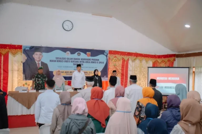 DPR RI Ajak Masyarakat Agam Dukung Pembangunan untuk Wujudkan Generasi Sehat
