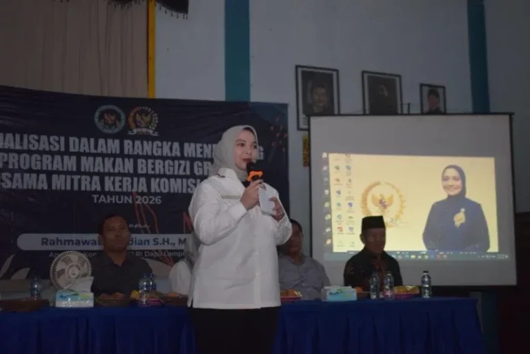 Sosialisasi Program Makan Bergizi Gratis, DPR RI Ajak Masyarakat Dukung Pemenuhan Gizi Anak