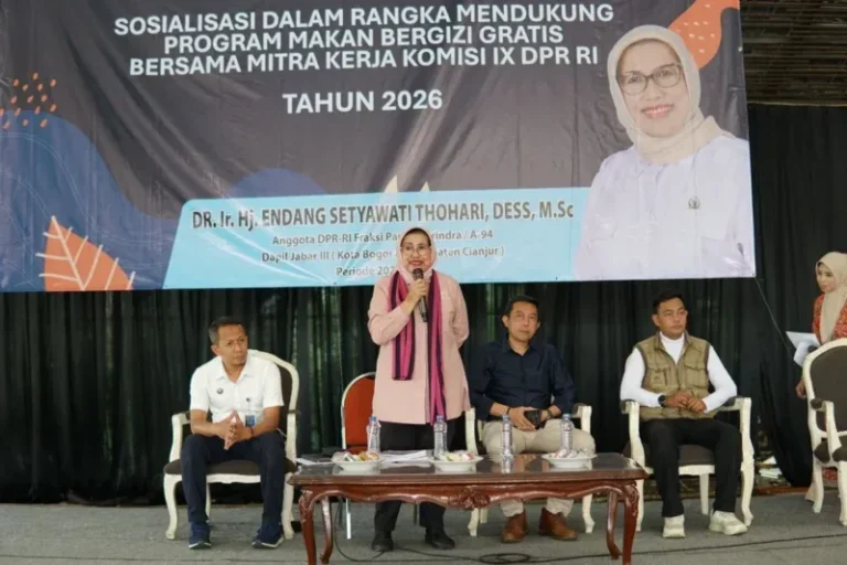 Sosialisasi Program MBG di Kota Bogor, DPR RI Dorong Penguatan Gizi untuk Cetak Generasi Unggul
